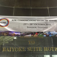 Photo taken at Baiyoke Suite Hotel by Nik A. on 10/25/2016
