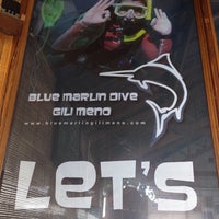 รูปภาพถ่ายที่ Blue Marlin Dive Gili Meno โดย Andrew B. เมื่อ 6/8/2013