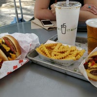 Photo taken at Shake Shack by Andrew C. on 4/5/2018