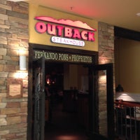Photo taken at Outback Steakhouse by Inara B. on 5/15/2013