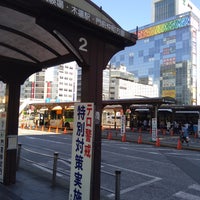 Photo taken at Kinshicho Sta. (South Exit) Bus Stop by ほんよわ on 7/19/2021