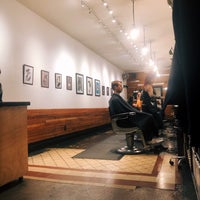 Photo taken at Public Barber Salon by Tom M. on 11/13/2019