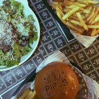 Photo taken at Pipes Burger Joint by H .. on 3/10/2020