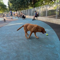 Photo taken at Leroy Street Dog Run by Luke on 7/13/2022
