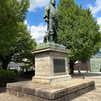 Photo taken at Saigo Takamori Statue by ねねねっちっち on 7/22/2023