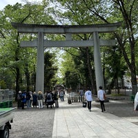 Photo taken at Okunitama Shrine by ねねねっちっち on 4/20/2024