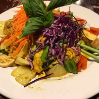 Photo taken at Jhanjay Vegetarian Thai Cuisine by Kathryn B. on 11/26/2018