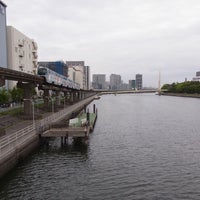 Photo taken at 勝島橋 by Minoru U. on 4/17/2021