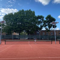 Photo taken at Globe Lawn Tennis Club by Daniel on 8/10/2021