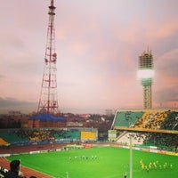 Photo taken at Остановка «Стадион «Кубань» by Klim N. on 3/17/2013