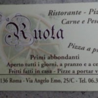 Photo taken at Pizzeria Ruota by Mauro Z. on 9/8/2013