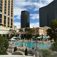 Photo taken at Bellagio Pool by FAHAD on 9/2/2023