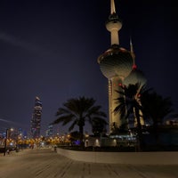 Photo taken at Kuwait Towers by 𝗮 on 5/9/2024