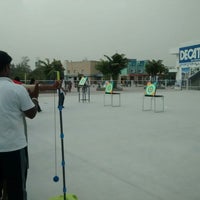 Photo taken at Decathlon Noida by Srishti B. on 6/8/2014