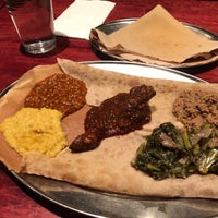 Photo taken at Meskerem Ethiopian Restaurant by Brian A. on 10/18/2018