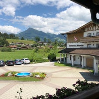 Photo taken at Cordial Golf And Wellness Hotel Reith bei Kitzbuhel by Christopher F. on 6/16/2018