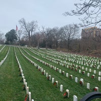 Photo taken at Alexandria National Cemetery by Rachael G. on 12/18/2021