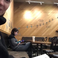 Photo taken at Starbucks by Елизавета Ш. on 1/30/2019