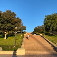 Photo taken at UCLA Janss Steps by Sahil A. on 3/7/2021