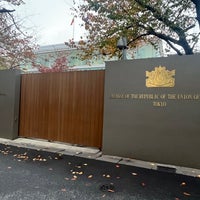 Photo taken at Embassy of the Union of Myanmar by きょん on 11/26/2023