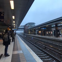 Photo taken at Gleis 1/2 (S-Bahn) by Scott A. on 12/29/2018