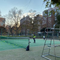 Photo taken at Hibiya Park Tennis Court by Kimiyo N. on 12/27/2020
