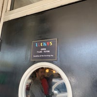 Photo taken at Lucky&amp;#39;s Cafe by Erica S. on 8/10/2019