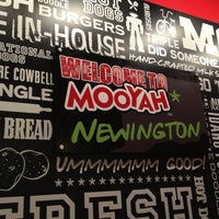 Photo taken at MOOYAH Burgers, Fries &amp; Shakes by Melissa P. on 1/10/2013