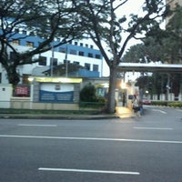 Photo taken at Ang Mo Kio Fire Station by Bolin Z. on 10/20/2011