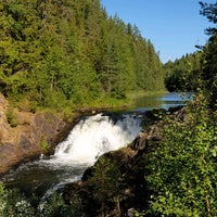 Photo taken at Kivach Falls by Konstantin K. on 8/7/2021
