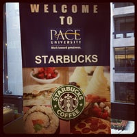 Photo taken at Pace University Cafe 101 by Chris G. on 9/27/2012