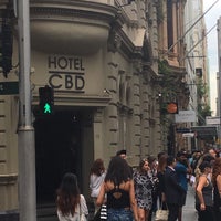 Photo taken at CBD Hotel by Chris H. on 1/23/2018