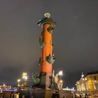 Photo taken at Rostral Columns by Оксана К. on 2/17/2022