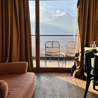 Photo taken at Rooms Hotel Kazbegi by Steven K. on 10/30/2023