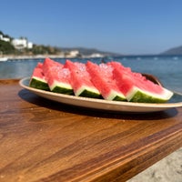 Photo taken at Virgin Bodrum Pool &amp;amp; Beach by Abt . on 7/21/2023