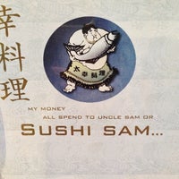 รูปภาพถ่ายที่ Sushi Sam โดย Amie W. เมื่อ 7/28/2013