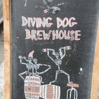 Photo taken at Diving Dog Brewhouse by Koll E. on 5/6/2019