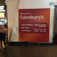 Photo taken at Sainsbury&amp;#39;s by Cristian V. on 12/17/2013