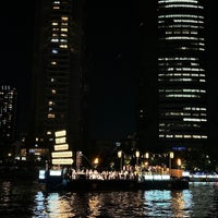 Photo taken at 桜宮橋 (銀橋) by Yoyo B. on 7/25/2023