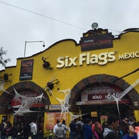Photo taken at Six Flags México by Israel V. on 10/18/2015