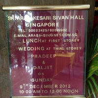 Photo taken at Sri Arasakesari Sivan Temple by Absolute P. on 12/9/2012