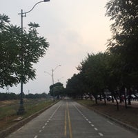 Photo taken at BKT Jogging Track by Chintya R. on 8/17/2018