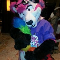 Photo taken at Anthrocon by Kalita L. on 7/8/2013