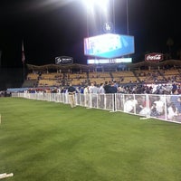 Photo taken at Dodger Outfield by Bryant R. on 7/12/2014