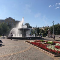 Photo taken at Фонтан перед Драмтеатром by Александр С. on 7/11/2019