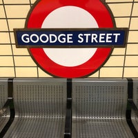 Photo taken at Goodge Street London Underground Station by Anip K. on 1/1/2019