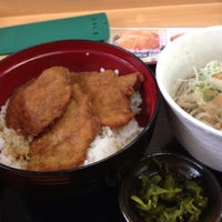 Photo taken at ソースカツ丼 小川屋 福井駅前店 by モーリー 3. on 3/8/2014