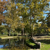 Photo taken at Topčiderski park by Marina L. on 10/18/2023