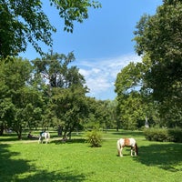 Photo taken at Topčiderski park by Marina L. on 8/23/2023