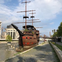 Photo taken at Vardar Waterfront by Marina L. on 5/1/2022